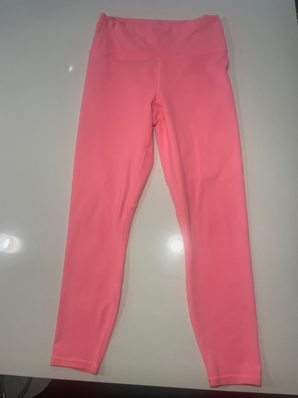 Fabletics Neon Pink High-Rise Leggings